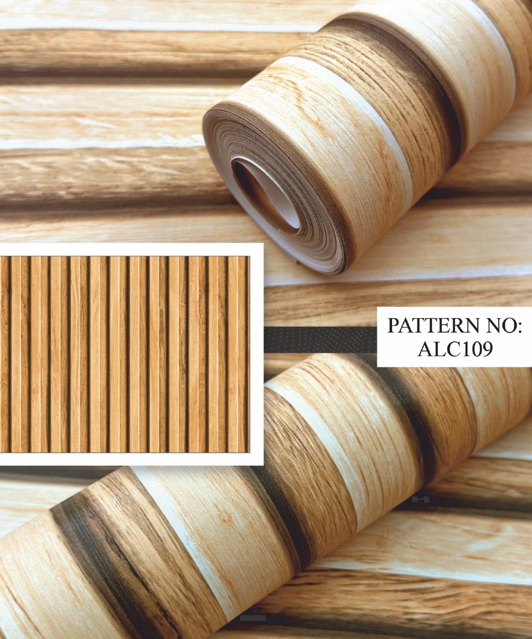 Golden Brown Wood Texture Wallpaper